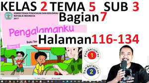 Buku siswa ini merupakan bahan untuk pegangan siswa pada jenjang sekolah dasar maupun madrasah ibtidaiyah berdasarkan kurikulum 2013 edisi revisi 2017 untuk membantu siswa dalam proses belajar. Tema 5 Kelas 2 Subtema 3 Halaman 116 134 Pengalamanku Bagian 7 Rev 2017 Youtube