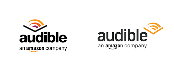 Brand New New Logo For Audible Done In House Logos Audible Books Logo Design