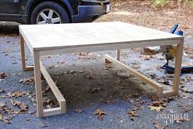 This elegant glass table fits into furnished rooms or apartments in different decoration styles. Diy Lacquered Grasscloth Coffee Table The Chronicles Of Home