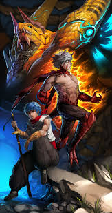Breath Of Fire Iv Ryu By Es Jeruk On Deviantart Breath Of Fire Character Art Interesting Drawings