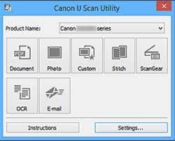 From start menu, select all apps > canon utilities > ij scan utility. Canon Utilities Ij Scan Utility Canon Drivers App