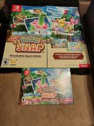 New pokemon snap new gamestop release date promo poster. Pokemon Video Game Memorabilia Posters For Sale Ebay