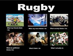Rugby quotes | Top 10 &#39;What My Friends Think I Do vs What I ... via Relatably.com