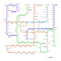 Busan Subway Map from metro.nuua.travel