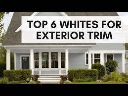 White Paint Colors For Exterior Trim