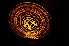 Doctor Strange Magic Symbol W Light Base Etsy Dr Estranho Estranho Desenho