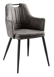 eetkamerstoel foiano microvezel steel eetkamerstoelen stoelen eettafel stoelen