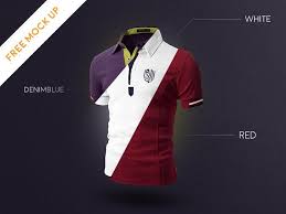 Free Psd 3 Colors T Shirt Mockup Shirt Mockup Employee Shirt Tshirt Mockup