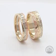 Hand Made Hawaii Wedding Ring 14k Solid Gold Engagement Ring Etsy Wedding Ring Sets Wedding Rings Hawaiian Wedding Rings