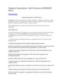 • on the landscape tab, click on the woman's right arm to choose the human skin sample. Gizmo Cell Structure Worksheet Answers Printable Worksheets And Activities For Teachers Parents Tutors And Homeschool Families