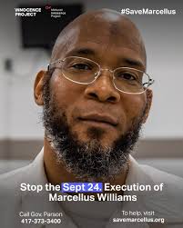 ATTENTION‼️ In 5 days Marcellus Williams is scheduled for execution in  Missouri even though there is no reliable evidence proving that he  committed the crime for which he was sentenced to death.