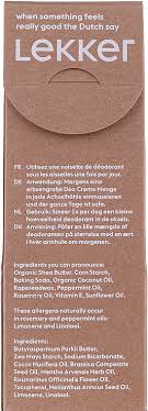 How to pronounce shea butter. The Lekker Company Natural Deodorant Naturliche Deocreme Mit Pfefferminz Und Rosmarinol Makeupstore De
