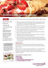 Pancake Recipe For Step3 Above Cambridge Diet Cambridge Diet Plan Diet Cook Books