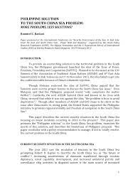 Jun 24, 2021 · west philippine sea. Philippine Solution To The South China Sea Problem More Problems L