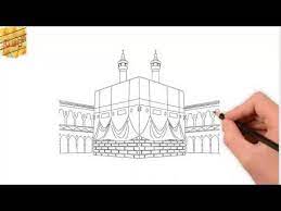 تعلم رسم مسجد قبة الصخرة القدس learn to draw dome of the rock mosque youtube mosque drawing islamic art pattern black canvas art