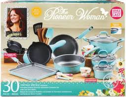 So, check out the reviews, and know everything about these cookware. The Pioneer Woman 30 Piece Cookware Set 94 Black Friday Walmart Black Friday Walmart Pioneer Woman Cookware Set
