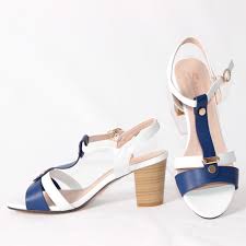 Дамски сандали на среден ток Vendemi обувки онлайн