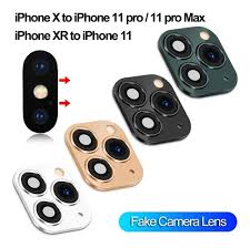 Mica Cámara Falsa Compatible Iphone X Xs A Iphone 13 Pro Max Blanco