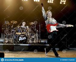 The Police Performs In Concert Editorial Stock Photo Image