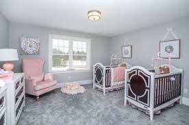 This dark linen baby bedding set is a mix of modern with cottage farmhouse. 75 Beautiful Nursery Pictures Ideas Color Gray July 2021 Houzz