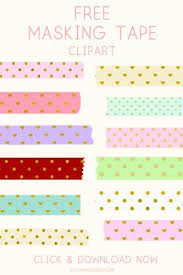 Free Masking Tape Clipart Libreta De Apuntes Etiquetas Para Libretas Portadas De Trabajos