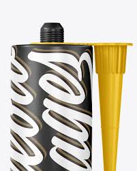 Download Sealant Tube Mockup In Tube Mockups On Yellow Images Object Mockups PSD Mockup Templates