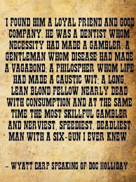 Rabbithouses In 2020 Doc Holliday Quotes History Wyatt Earp