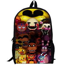 Five nights at freddy's by doodledox on deviantart. Toys Games Fnaf Chica Foxy Bonnie Five Nights At Freddy S Characters School Backpack Kids Furniture Room Decor