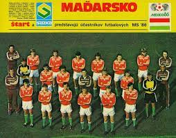 Hungary Team Group For The 1986 World Cup Finals Futebol