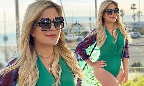 If you do not know, we have. Tori Spelling 46 Proves That Age Is Just A Number As She Looks Slender In A Swimsuit Daily Mail Online