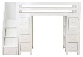 18 posts related to twin storage platform bed. In Stock Chelsea Twin Size Storage Loft Bed With Stairs Transitional Kids Beds By Totally Kids Fun Furniture Toys Houzz