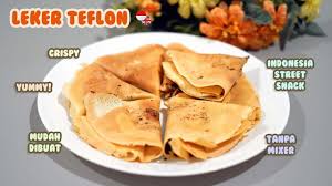 Baking soda is an alkaline compound that, when combined with an acid, will produce carbon dioxide gas. Resep Leker Teflon Renyah Crunchy Leker Teflon Indonesia Traditional Street Snack Youtube