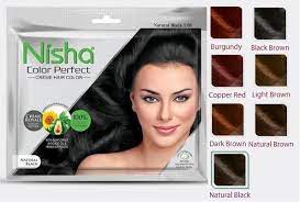 Nisha Color Perfect Is Creme Based Hair Color Formula Main Ingredients Sunflower Oil Avocado Oil And Henna Hair Color Hair Color Formulas Copper Hair Color