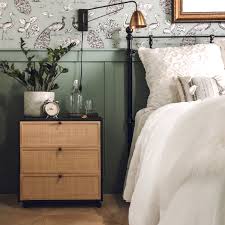 The bedroom is a personal haven where many of us spend a third of our life. Diy Cane Nightstand Ikea Rast Hack Tutorial Roost Ramble