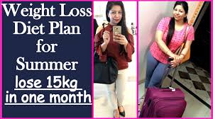 Full Day Weight Loss Diet Meal Plan For Summer To Lose 15 Kg