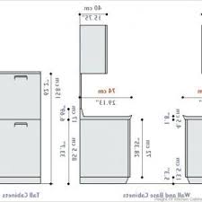 height of kitchen cabinets standard