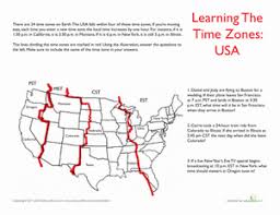 The first digit of a usa zip code generally represents a group of u.s. 50 States Time Zones Worksheet Education Com Geography Worksheets Time Zones 3rd Grade Social Studies