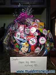 Birthday Gift Ideas For Husband Turning 40 40 Gifts For 40th Birthday Idea 40th Gifts Birthday Basket 40th Birthday Gifts