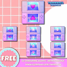 Maybe you would like to learn more about one of these? Free Twitch Alerts Retroconsole Theme Aesthetic Pastel Vaporwave Video Twitch Overlays Twitch Streaming Setup Twitch Alerts