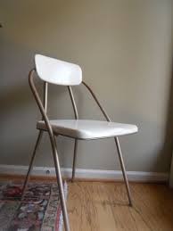 Mid Century Hamilton Cosco Metal And Vinyl Folding Chair Etsy Folding Chair Metal Folding Chairs Chair