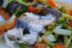 Pok Pek Pok Pek Kite Resepi Ikan Siakap Kukus Food Recipes Vegetables