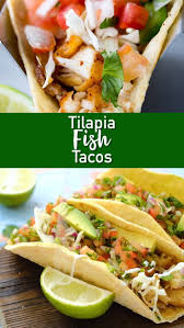 Tilapia Fish Tacos Easy Peasy Meals Recipe Tilapia Recipes Healthy Fish Recipes Healthy Tilapia Recipes