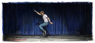 Napoleon Dynamite - Dance Print By Jim Ferguson