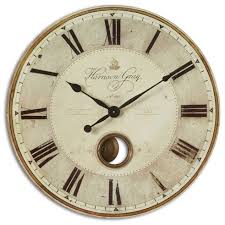 Clock experts · exclusive items · free shipping today Uttermost Clocks Harrison Gray 30 Wall Clock Wayside Furniture Wall Clocks