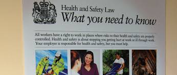This poster must be posted in a conspicuous place where all employees will see it. Health And Safety Posters Health And Safety Law Poster Safety Signs