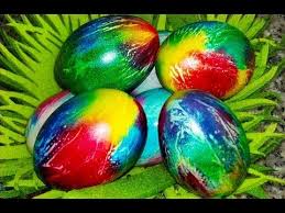 Ouă Vopsite Curcubeu Metodă Ingenioasă Pentru Paste Youtube Easter Diy Easter Orthodox Easter