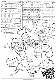 See our coloring sheets collection below. Disney Inside Out Joy And Bing Bong Coloring Pages