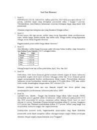 Proper paper writing includes a lot of. Soal Esai Ekonomi