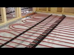 Great Idea If You Have A Wood Stove Or Rocket Mass Heate Under Floor Heating For Domestic Buildings Has Be Rocket Mass Heater Rocket Stoves Underfloor Heating