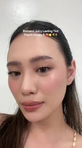 New shade alert! 36 Peach Honey B🍯🍑 This is now my favorite color of the  juicy lasting tint🥹 @Romandstore